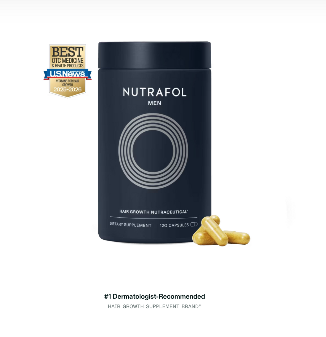 Nutrafol Men Hair Growth 30 Day Supply
